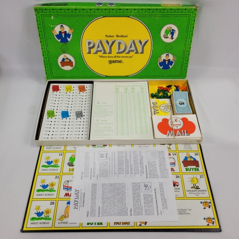 Payday Vintage 1974 Board Game by Parker Brothers C7